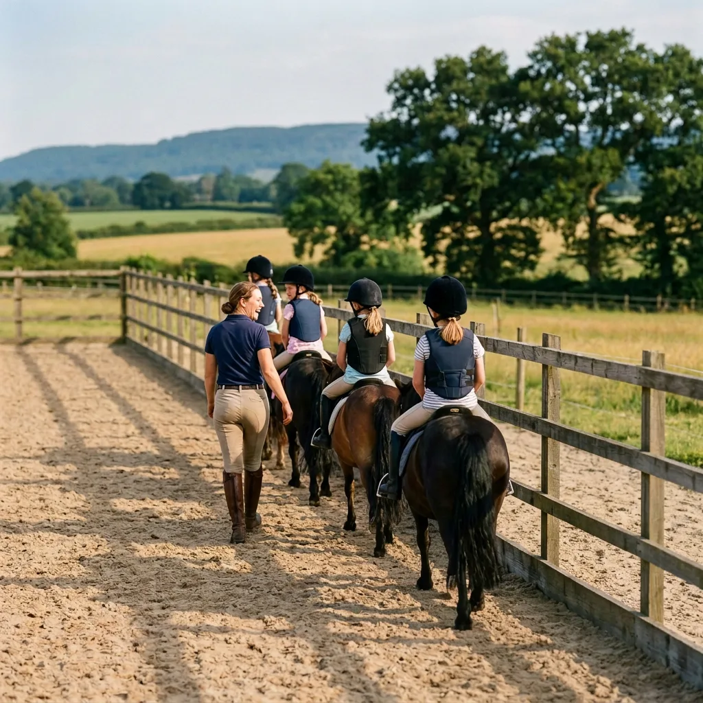 Cours de poney à Arnas, Rhône